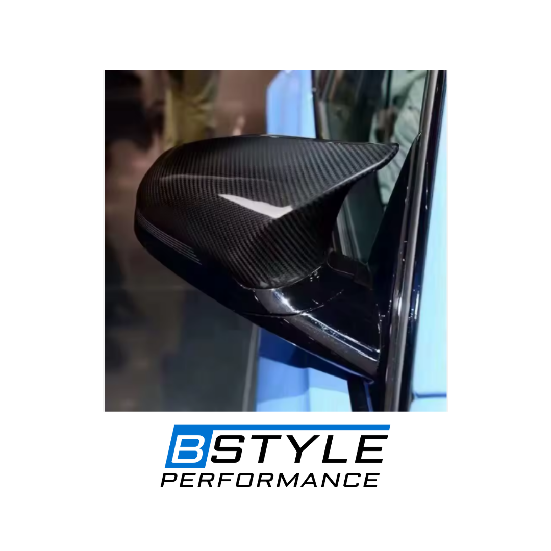 BMW F80 M3 F82 M4 Real Wet Carbon Fiber Side Mirror Cover Overlays