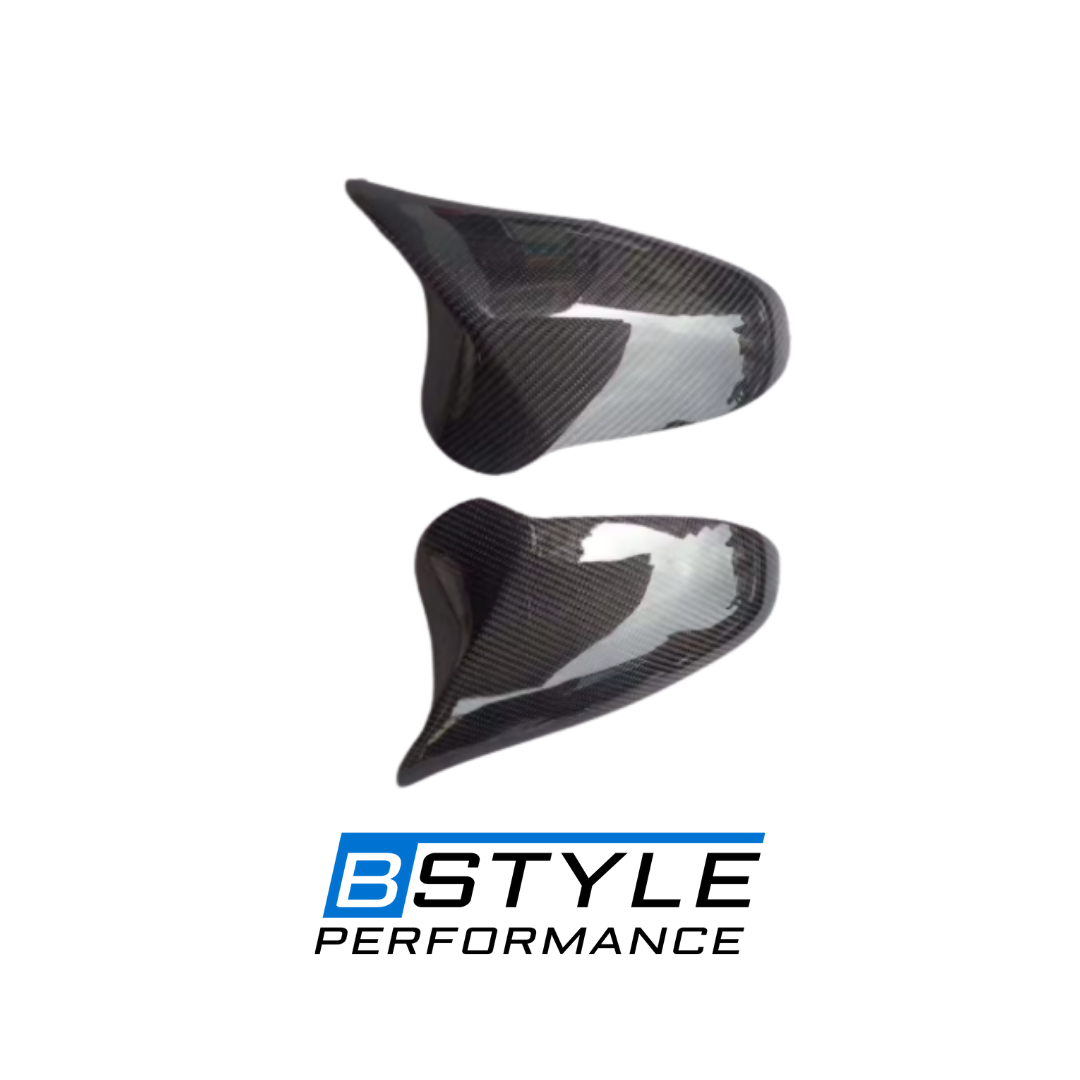 BMW F80 M3 F82 M4 Real Wet Carbon Fiber Side Mirror Cover Overlays