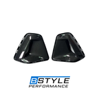 BMW 5 Series G60 & G61 M Sport Real Dry Carbon Fiber Front Bumper Lip Trim
