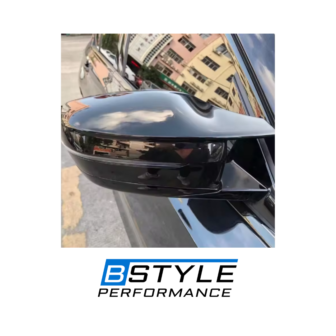 BMW 3 & 4 Series G20 G22 G26 M-Style Gloss Black Mirror Covers - RHD