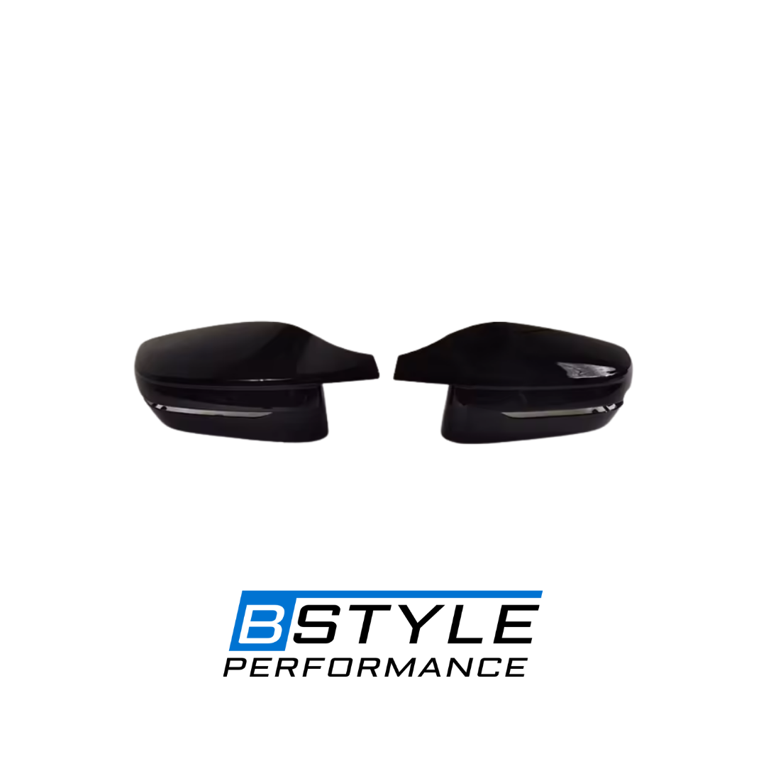 BMW 3 & 4 Series G20 G22 G26 M-Style Gloss Black Mirror Covers - RHD