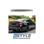 For BMW M5 F90LCI Carbon Fiber Body Kit Front Grille Front Lip Rear Lip Side Skirts Spoiler Mirror Covers Fender Trims 2021-2023