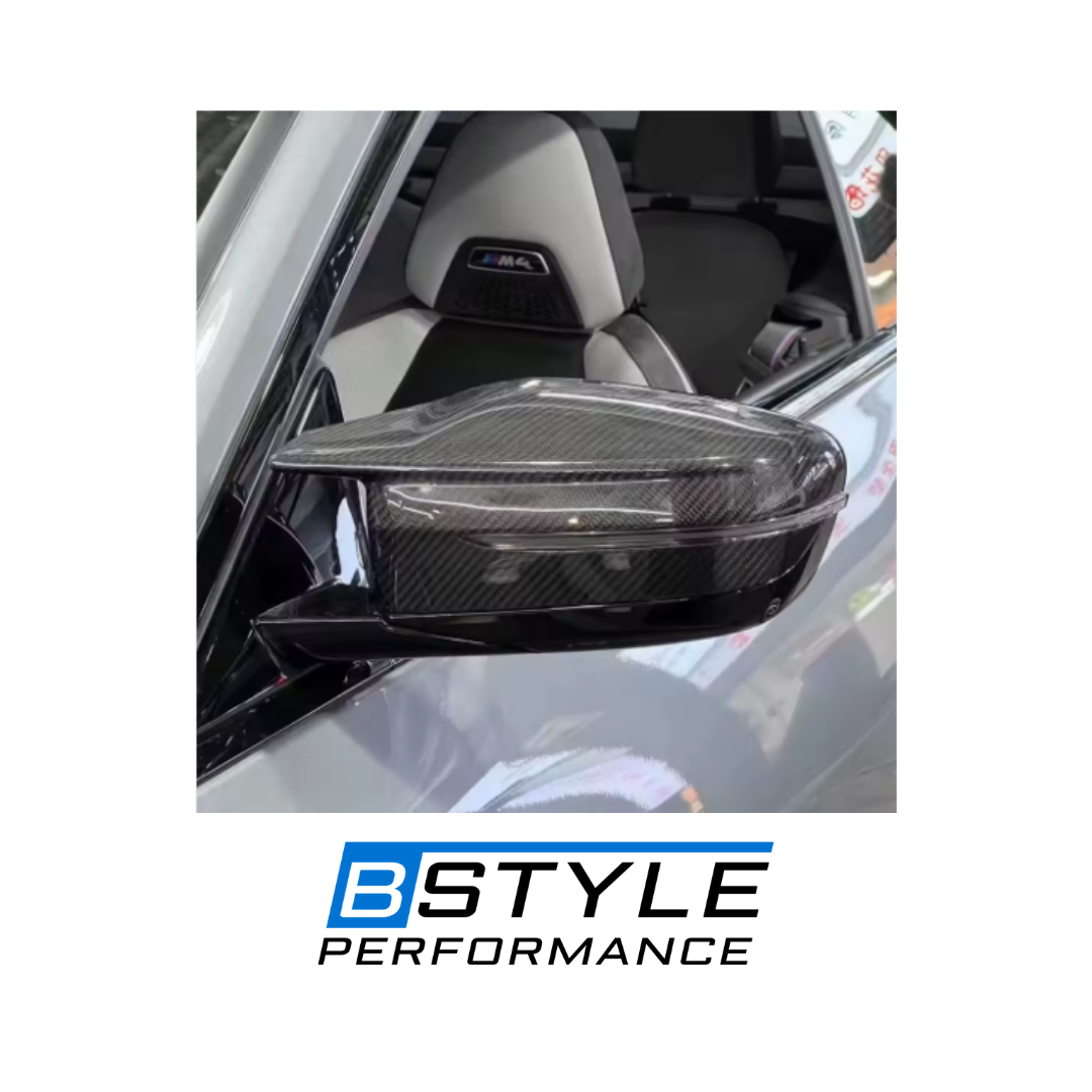 BMW G80 M3 G82 G83 M4 G87 M2 Dry Carbon Fiber Mirror Cover Caps