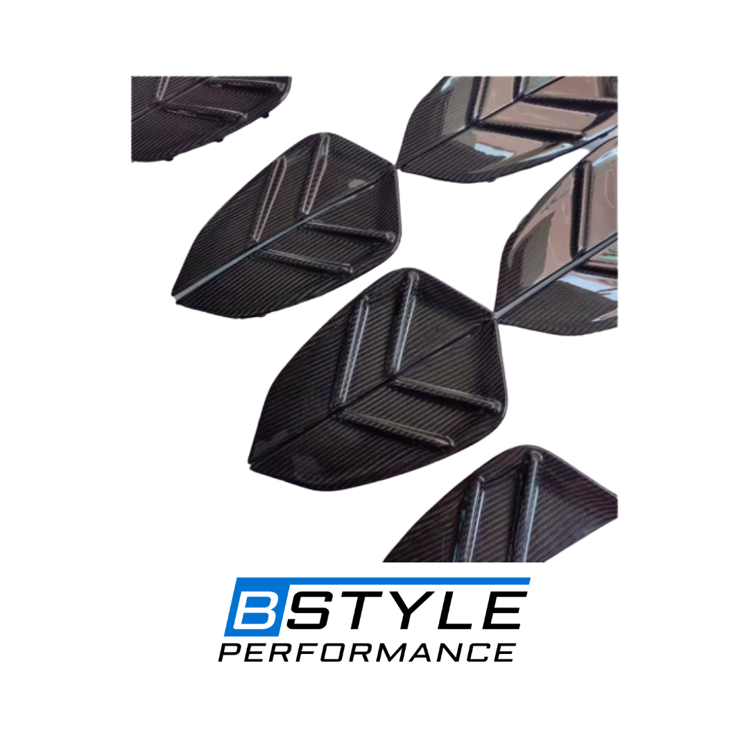 BMW G80 M3 G82 M4 Dry Carbon Fiber Side Fender Flare Trims