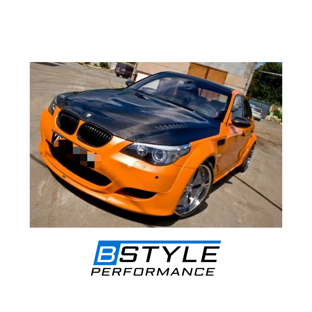 BMW E60 M5 Vented Carbon Fiber Hood / Bonnet with Air Vents