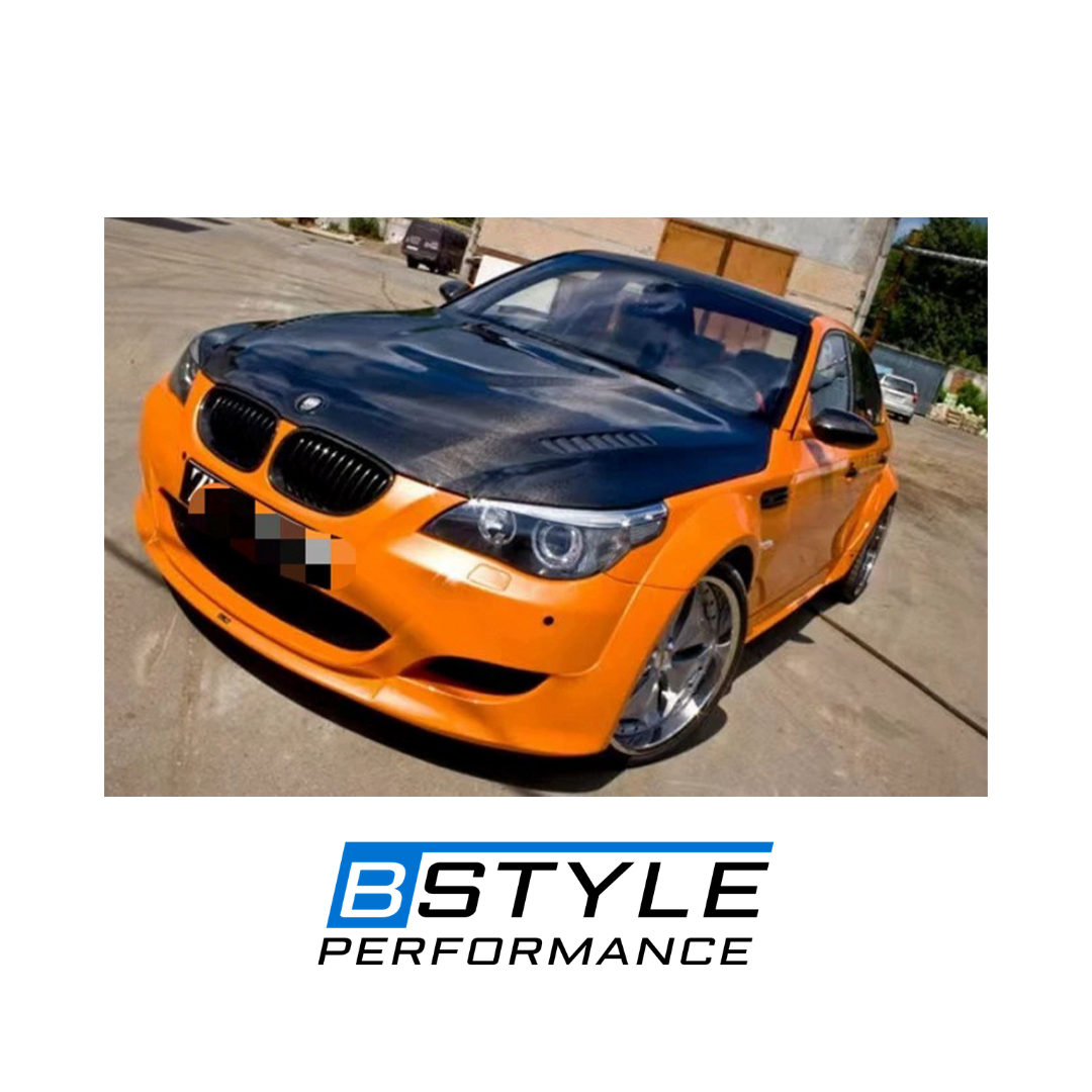 BMW E60 M5 Vented Carbon Fiber Hood / Bonnet with Air Vents