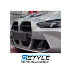 BMW G80 M3 G82 M4 R44 Style Dry Carbon Fiber Front Bumper Side Vent Inlets