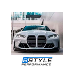 BMW G80 M3 G82 M4 R44 Style Dry Carbon Fiber Front Bumper Side Vent Inlets