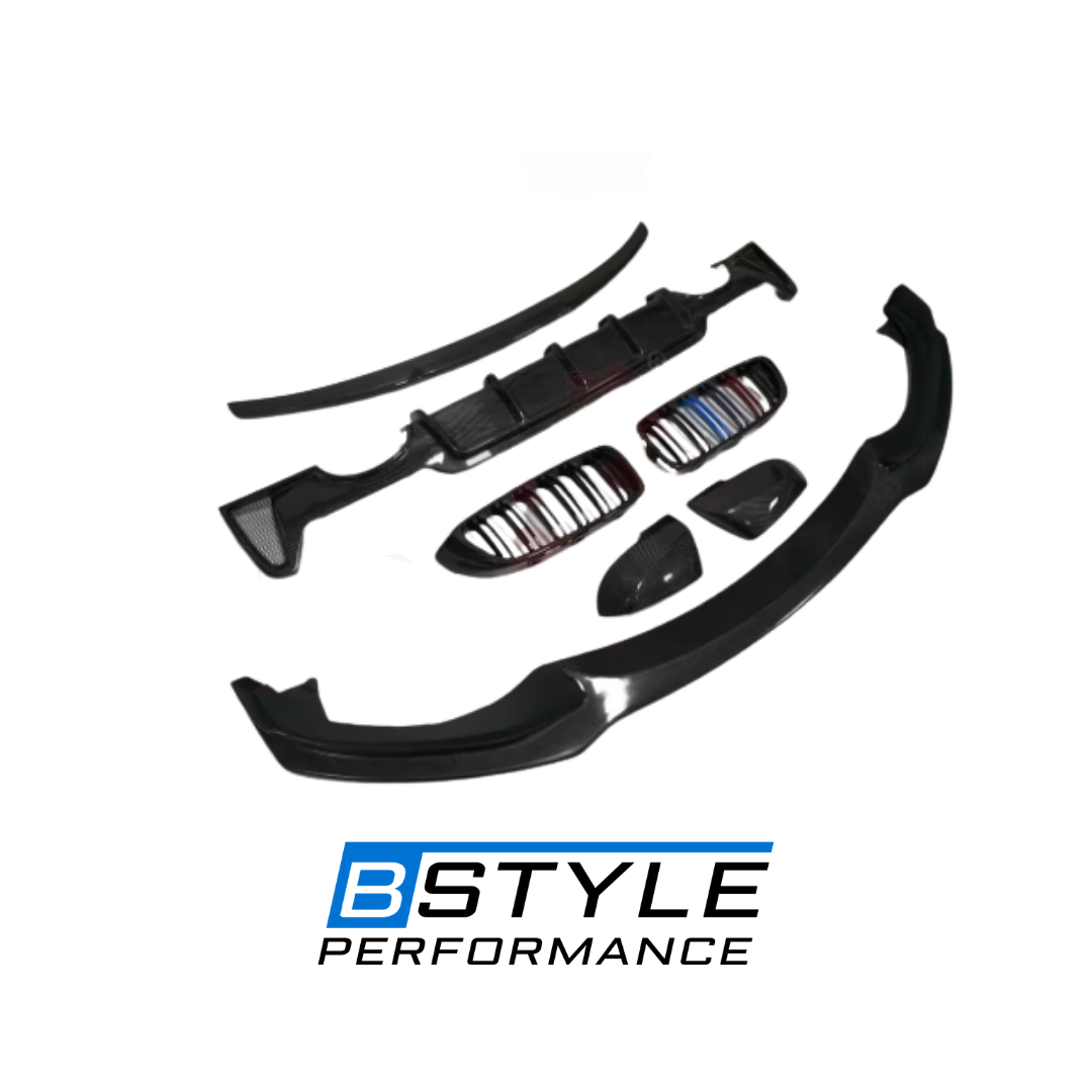 BMW 4 Series F32 F33 F36 M-Performance Style Real Carbon Fiber Aero Kit