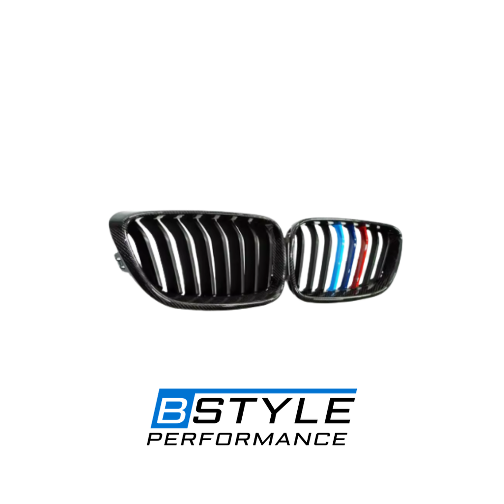 BMW F22 F23 Carbon Fiber Front Bumper Grille