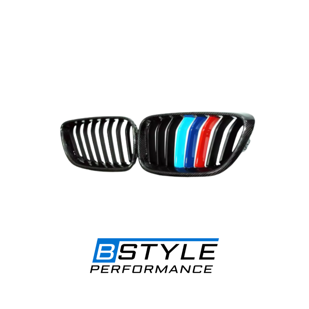 BMW F22 F23 Carbon Fiber Front Bumper Grille