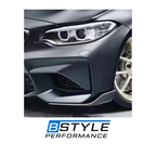 BMW F87 M2 Real Dry Carbon Fiber Front Bumper Corner Splitters