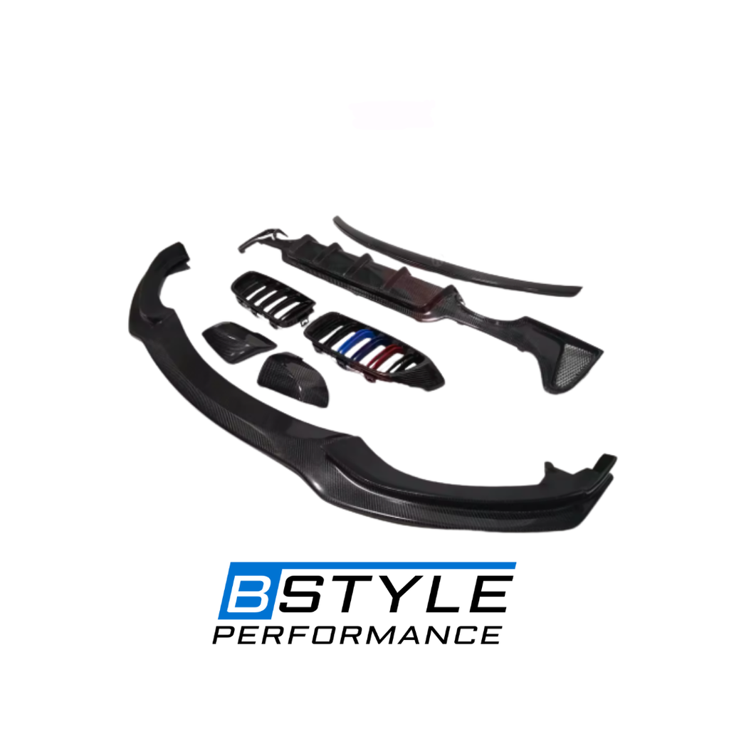 BMW 4 Series F32 F33 F36 M-Performance Style Real Carbon Fiber Aero Kit