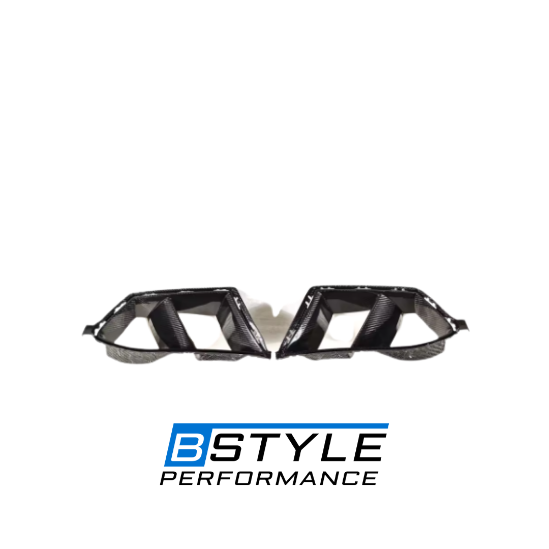 BMW G80 M3 G82 M4 MP-Style Dry Carbon Fiber Front Bumper Side Vents