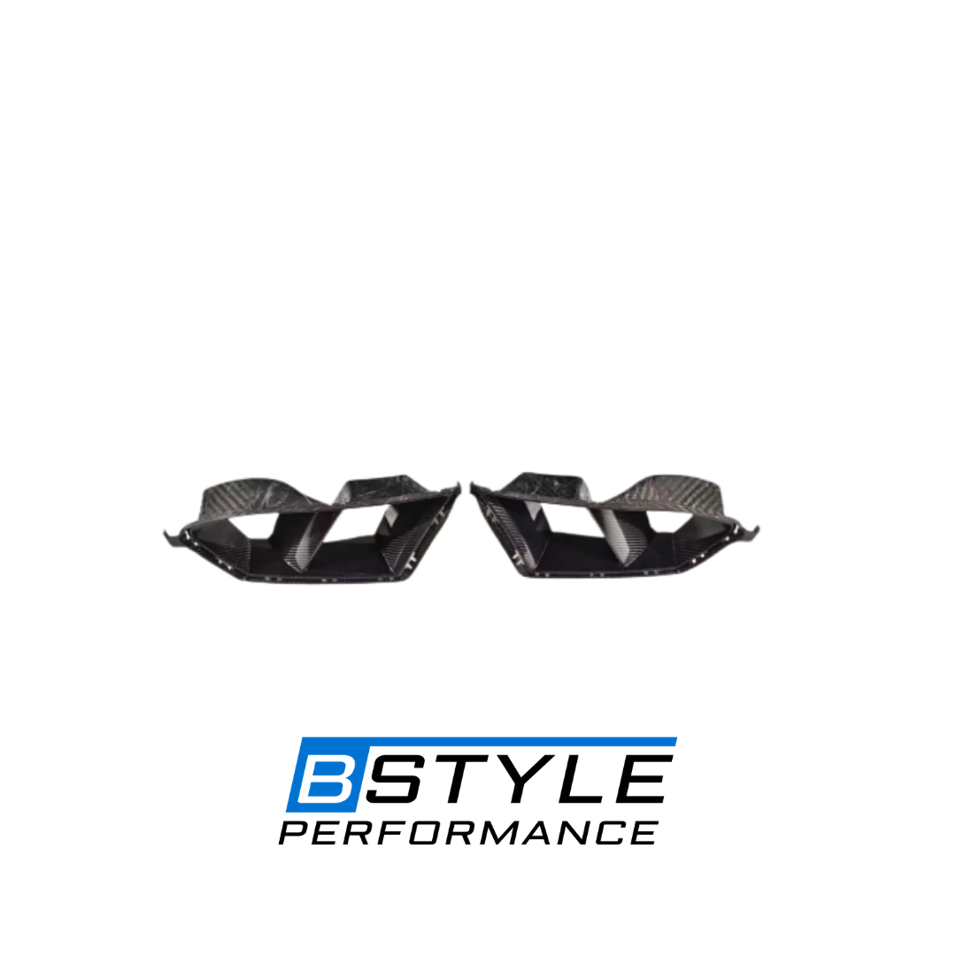 BMW G80 M3 G82 M4 MP-Style Dry Carbon Fiber Front Bumper Side Vents