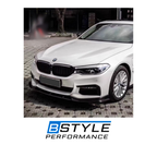 BMW 5 Series G30 & G31 M Sport FD Style Real Carbon Fiber Front Lip