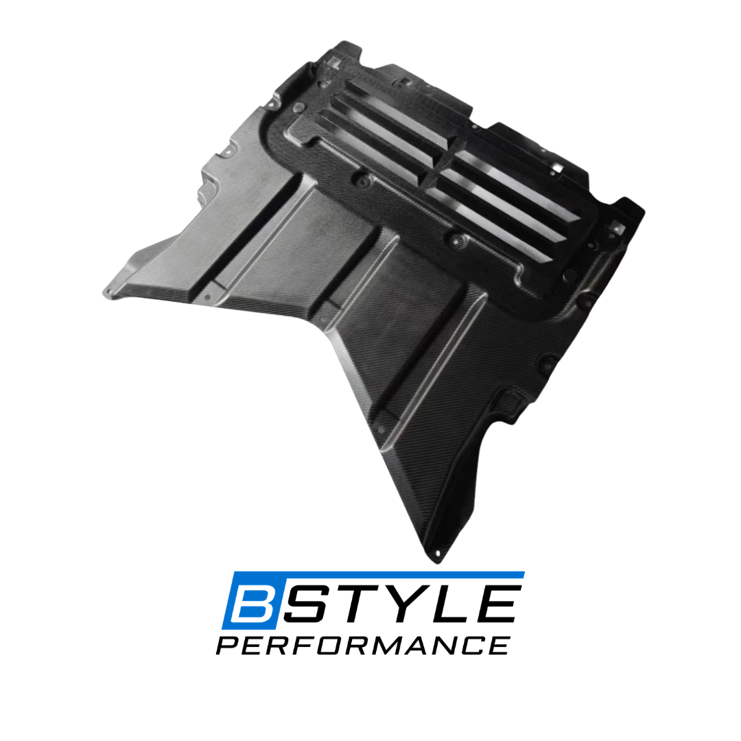 BMW M5 G90 & G99 Dry Carbon Fiber Engine & Oil Cooler Guard