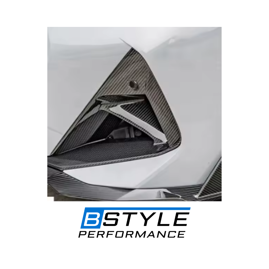 BMW G42 G87 M235i M240i Dry Carbon Fiber Fog Light Air Vents