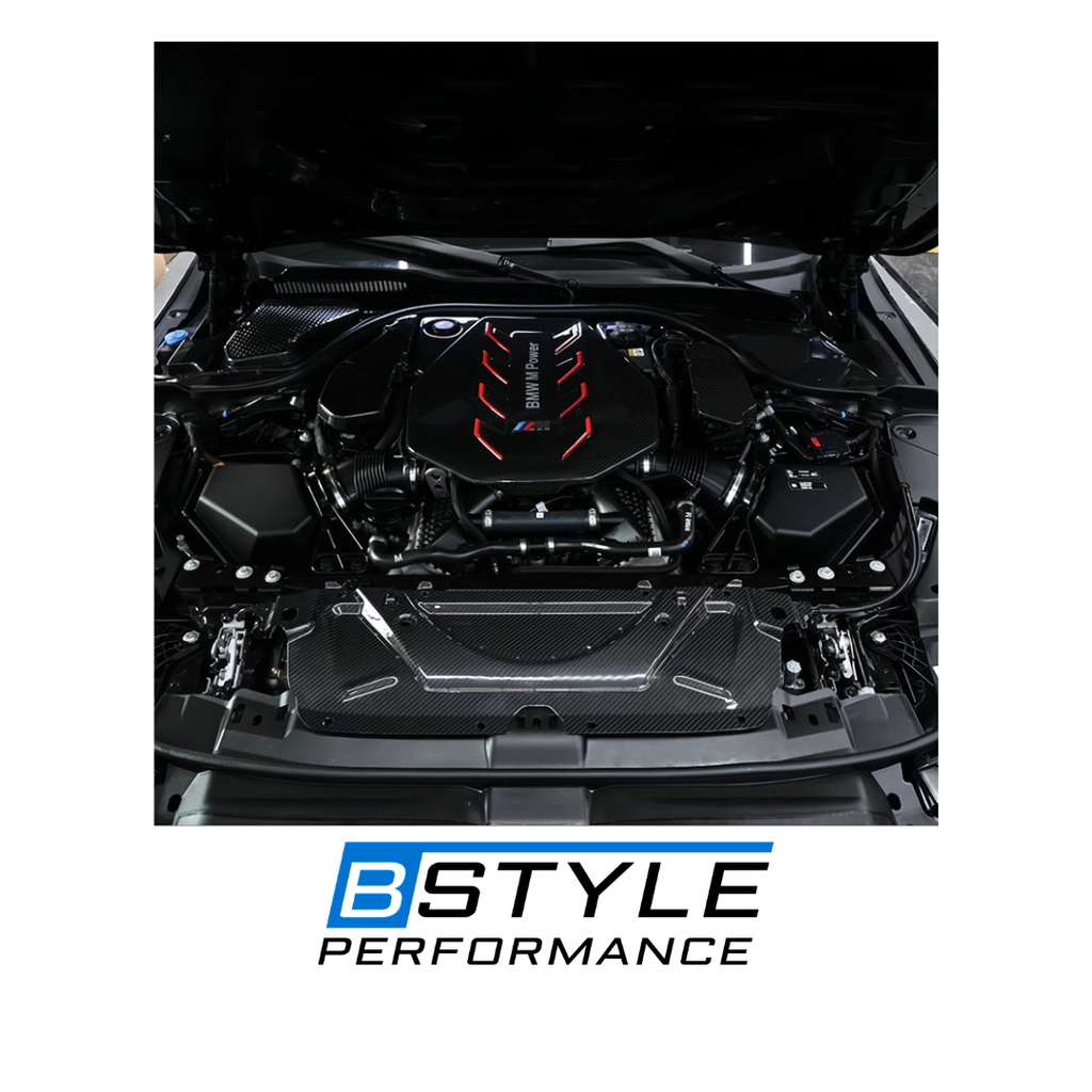 BMW M5 G90 OEM Style Carbon Fiber Engine Bay Cover 5-Piece Set