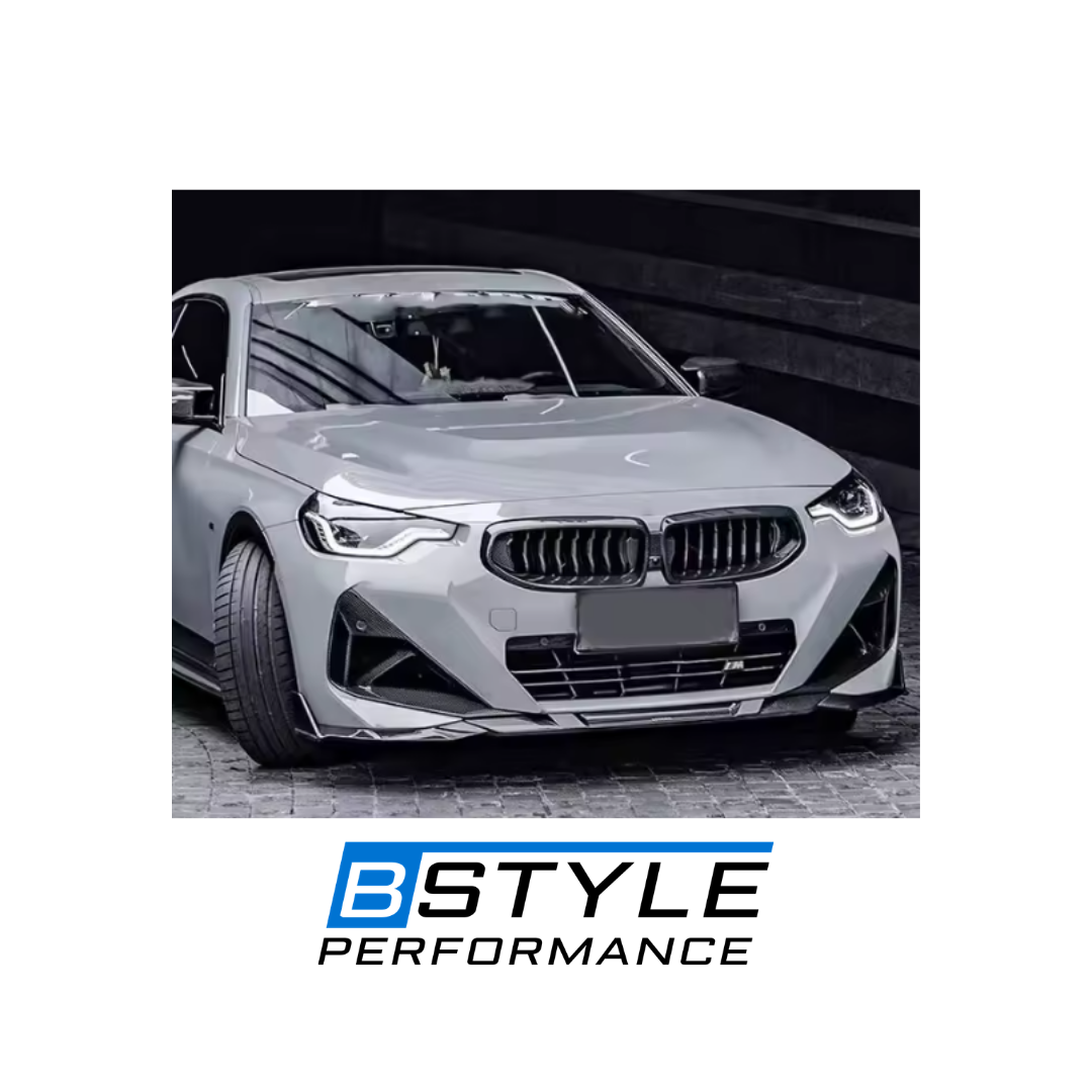 BMW G42 G87 M235i M240i Dry Carbon Fiber Fog Light Air Vents