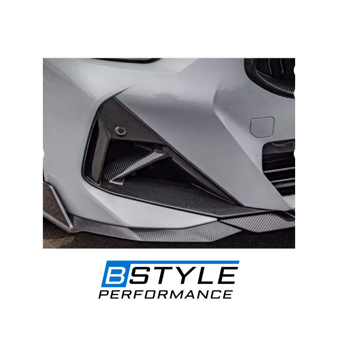 BMW G42 G87 M235i M240i Dry Carbon Fiber Fog Light Air Vents