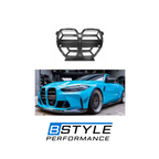 BMW G80 M3 G82 G83 M4 CSL-Style Dry Carbon Fiber Front Kidney Grille