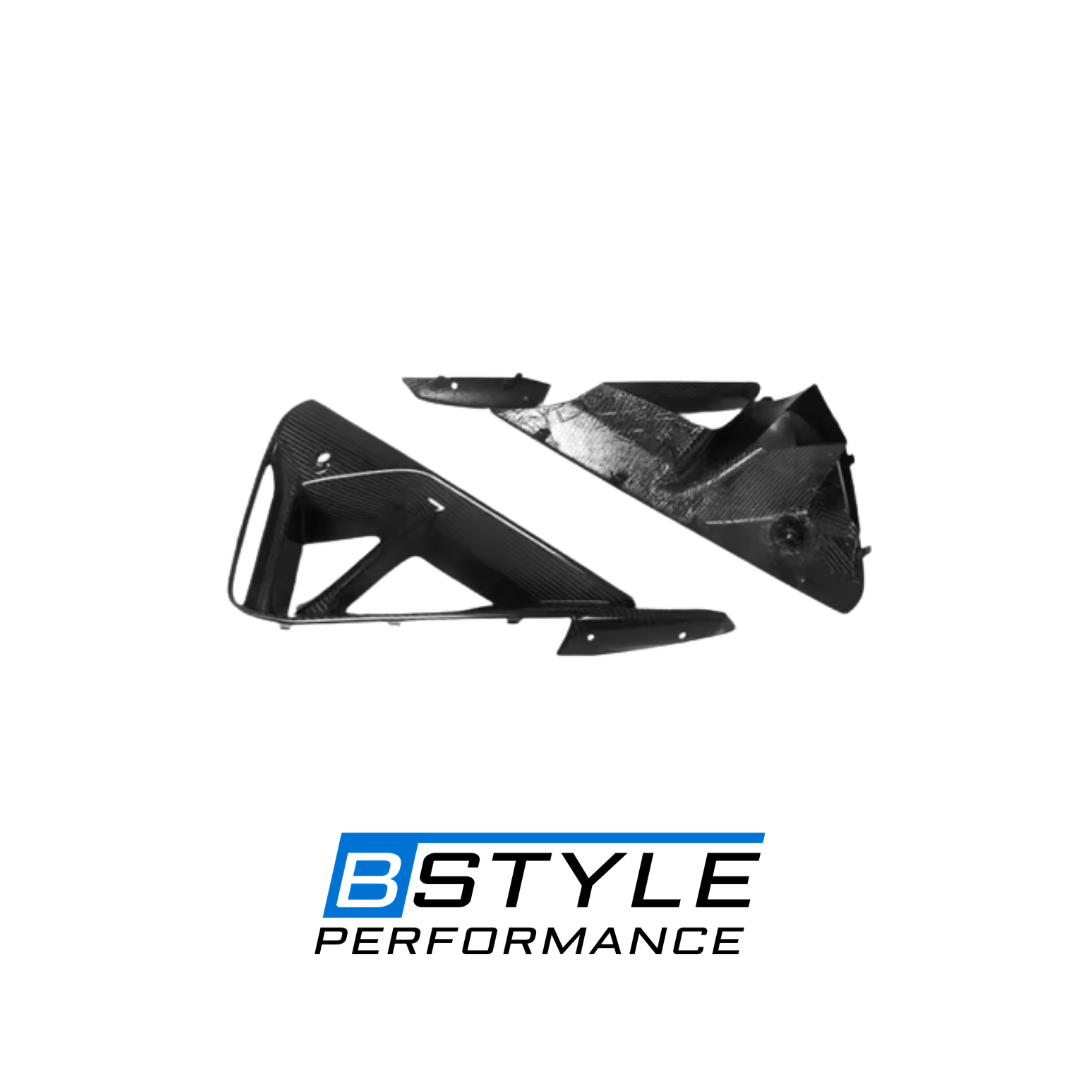 BMW G42 G87 M235i M240i Dry Carbon Fiber Fog Light Air Vents