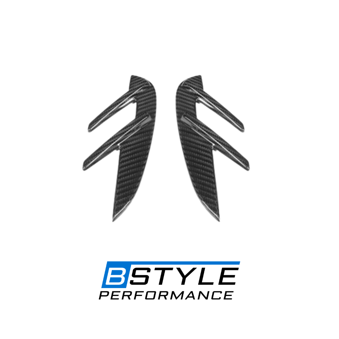 BMW G80 M3 G82 M4 Dry Carbon Fiber Front Fender Splitter Trims