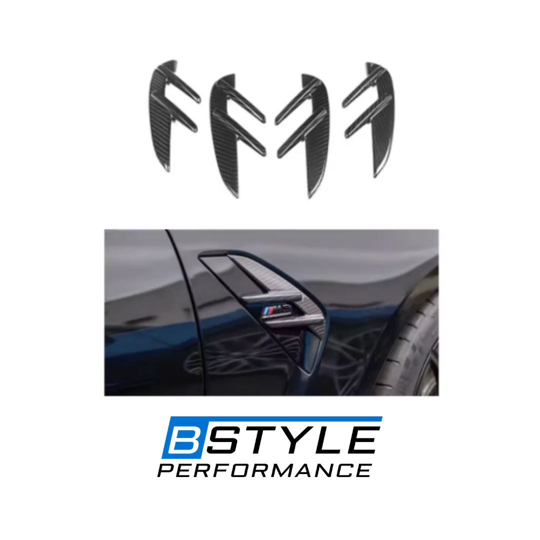 BMW G80 M3 G82 M4 Dry Carbon Fiber Front Fender Splitter Trims