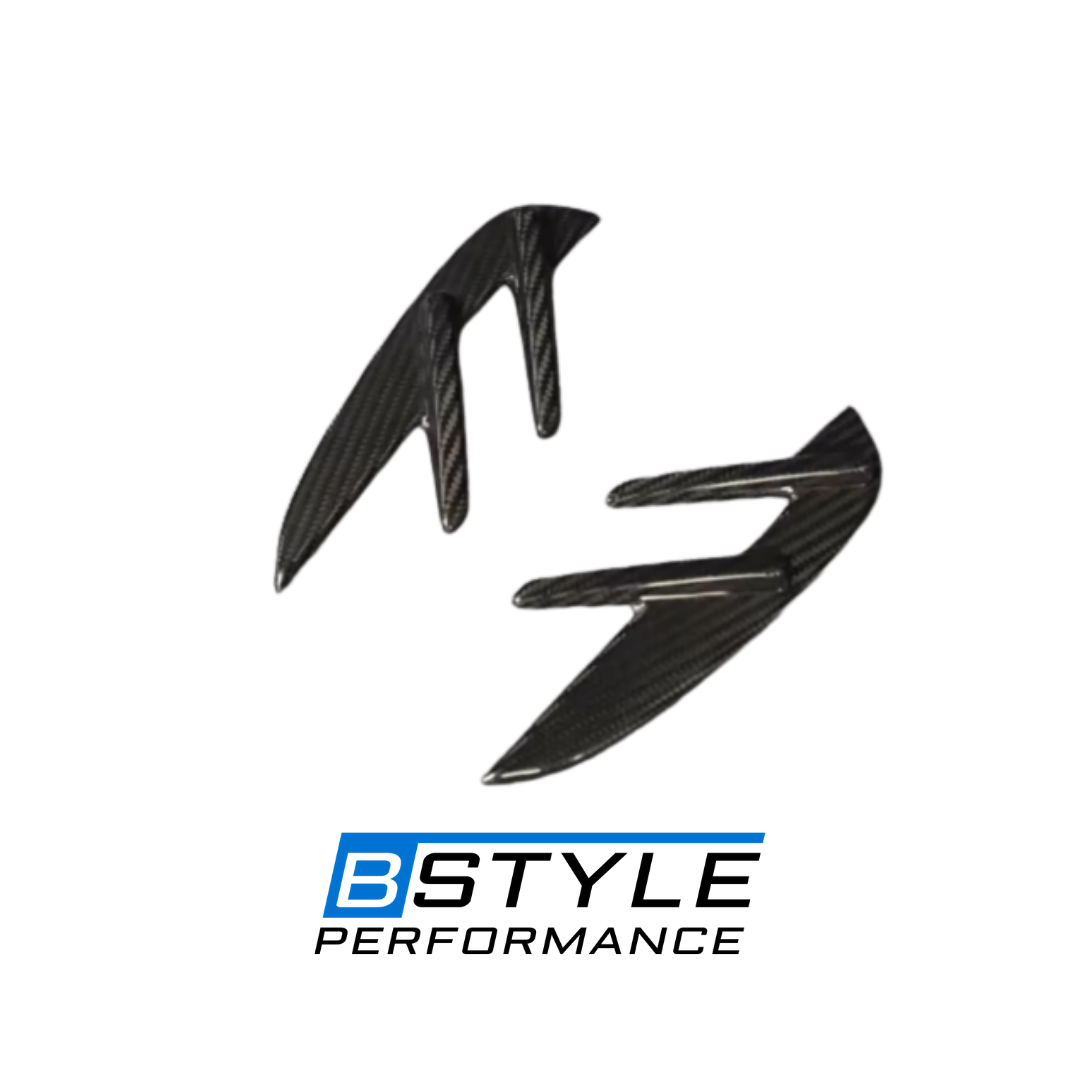 BMW G80 M3 G82 M4 Dry Carbon Fiber Front Fender Splitter Trims