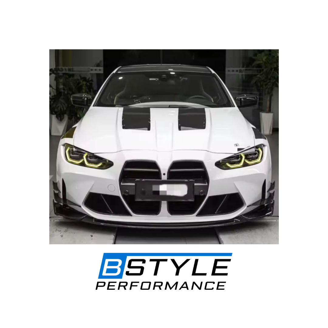 BMW G80 M3 G82 M4 Dry Carbon Fiber Front Fender Splitter Trims