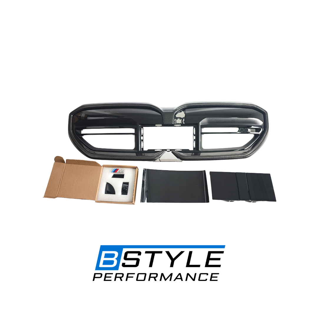 For BMW M5 G90 5 Series G60 G61 I5 M60 Dry Carbon Fiber Grille High-end Quality