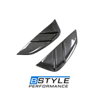 BMW G80 M3 G82 M4 MP-Style Dry Carbon Fiber Front Fender Vent Trims