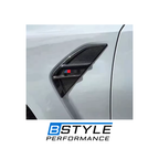 BMW G80 M3 G82 M4 MP-Style Dry Carbon Fiber Front Fender Vent Trims