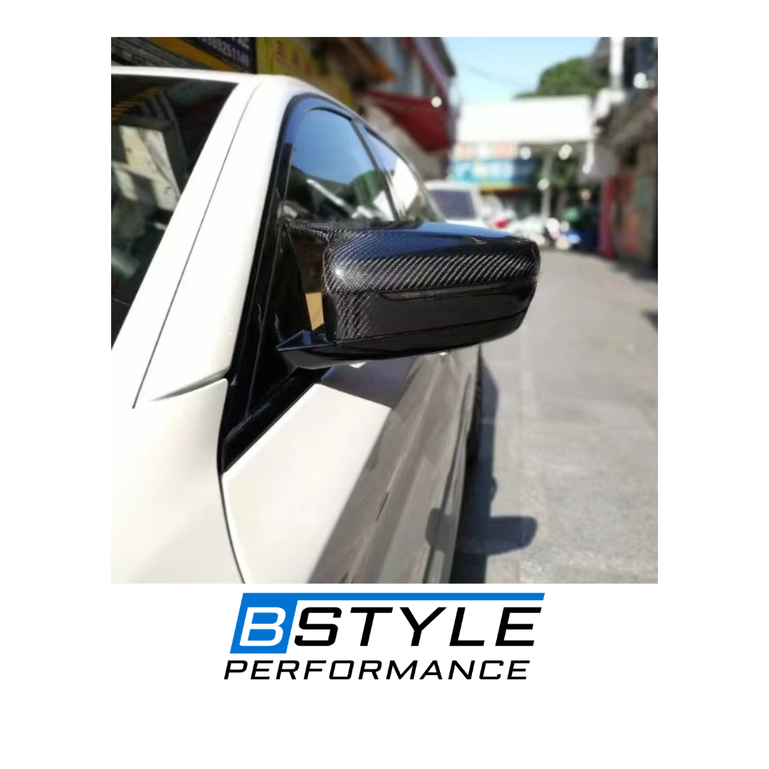 BMW 5 & 7 Series G30 G11 G12 Wet Carbon Fiber Right Side Mirror Cover