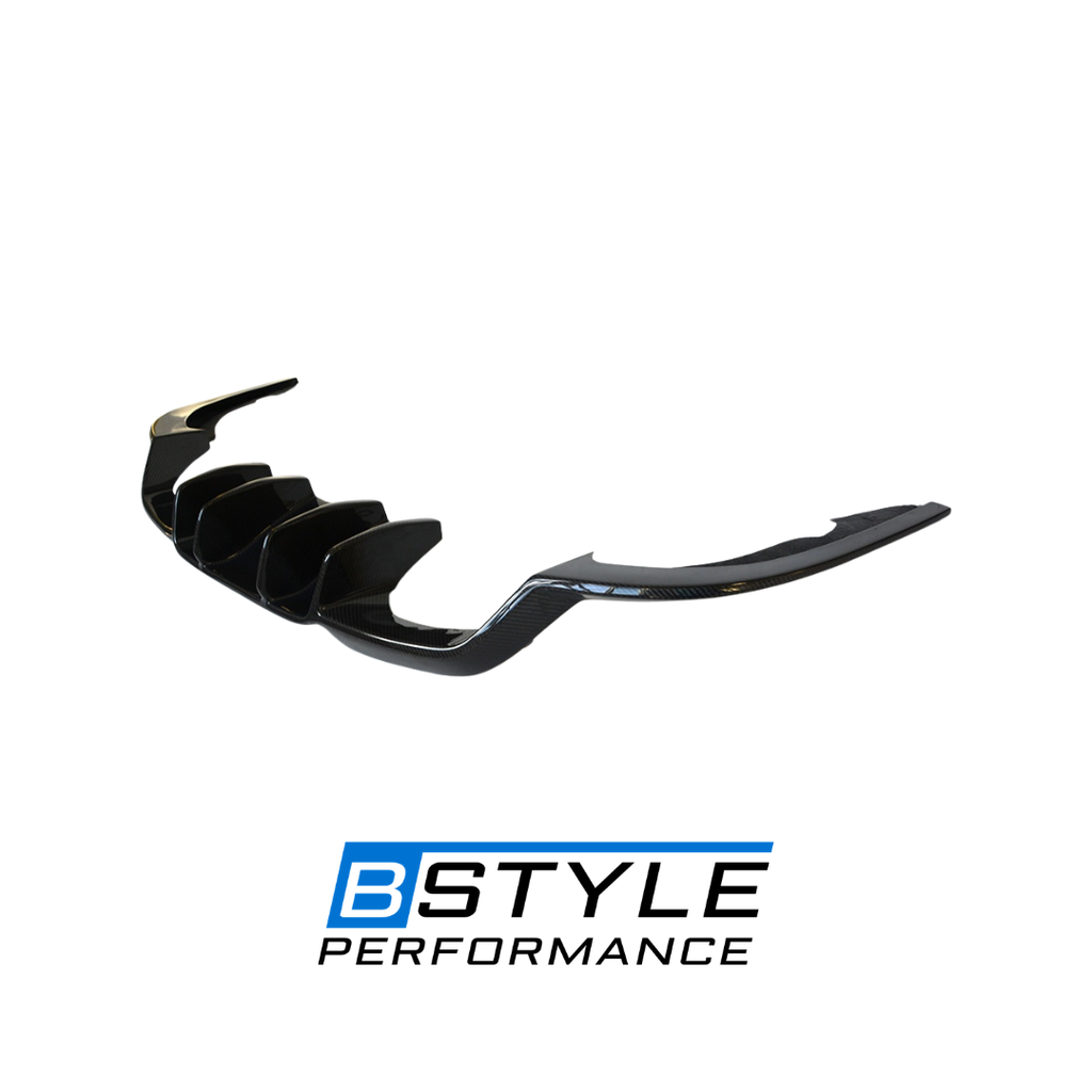 BMW F87 M2 V Style Carbon Fiber Rear Bumper Diffuser