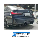 For BMW G20 LCI 2023+ FD Style Carbon Fiber Rear Lip / Diffuser - Real Carbon Fiber for 330i M340i Models, Not for Pre facelift