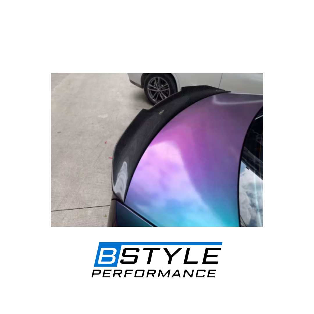 BMW 3 Series G20 PSM-Style Real Carbon Fiber Rear Trunk Spoiler