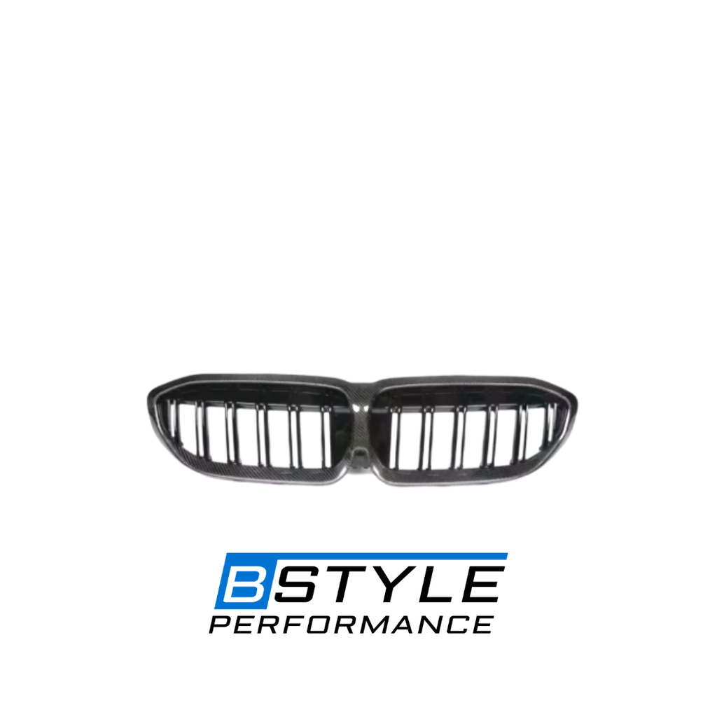 BMW 3 Series G20 G28 Real Carbon Fiber Front Kidney Grille