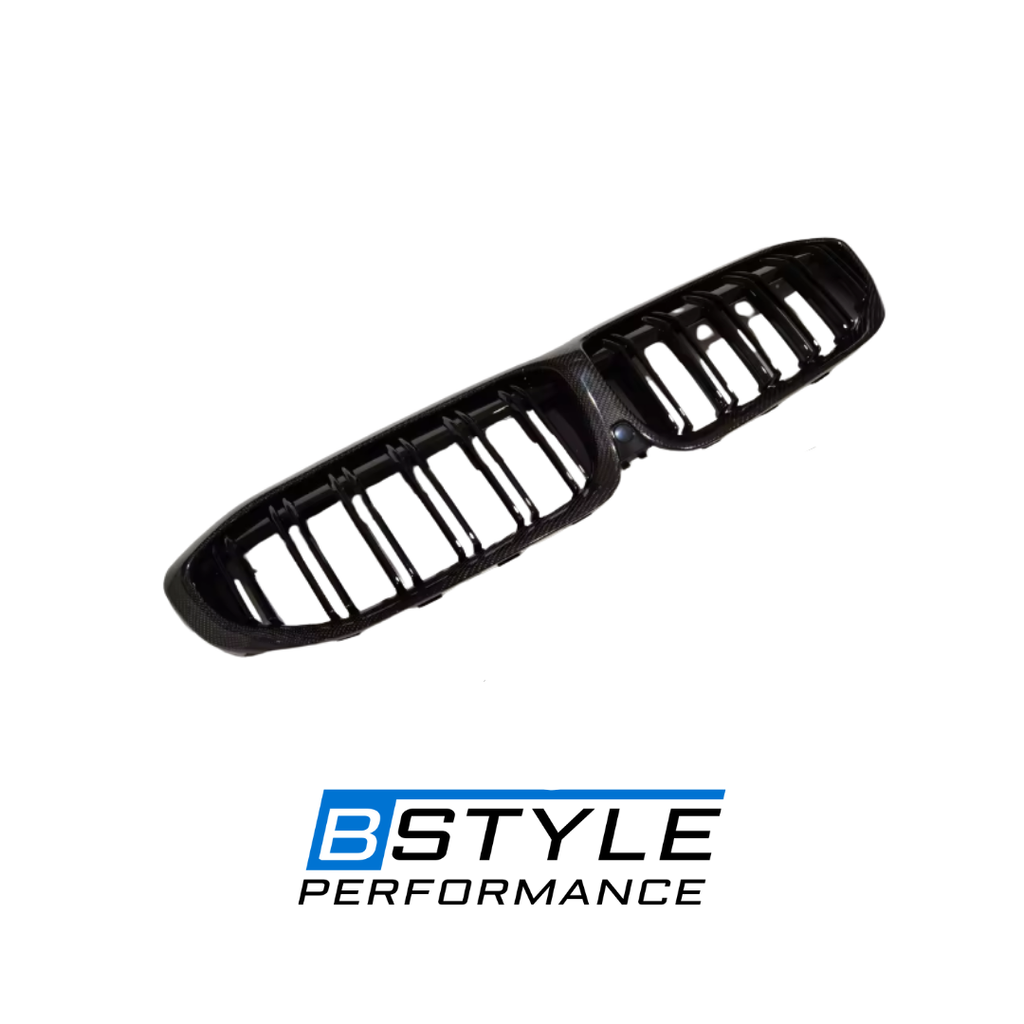 BMW 3 Series G20 G28 Real Carbon Fiber Front Kidney Grille