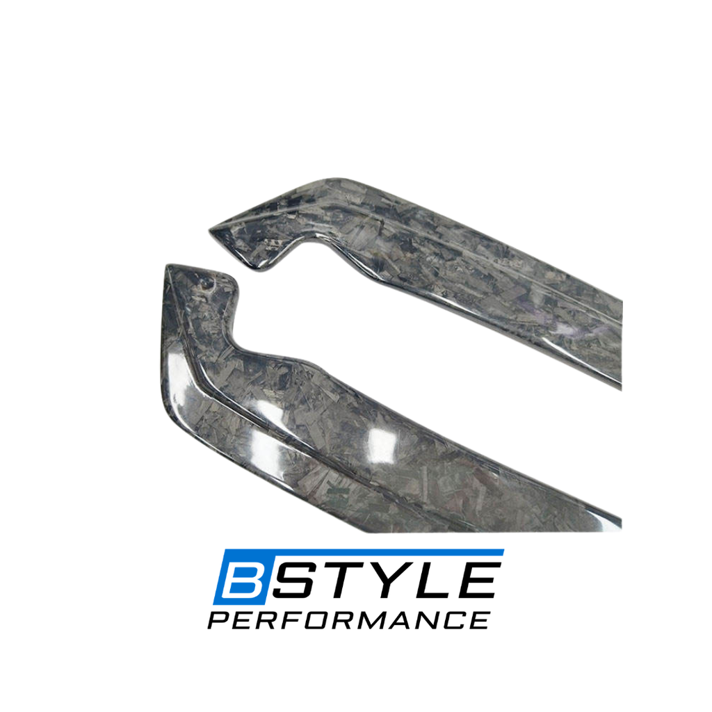 BMW 5 Series G30 & G38 Forged Carbon Fiber Rear Bumper Diffuser & Splitter Kit