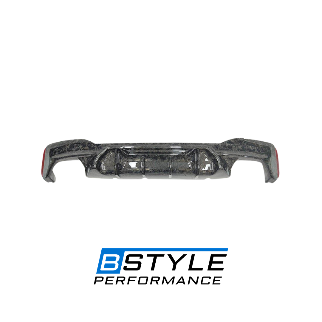 BMW G30, G38 & F90 M5 Competitive Style Forged Carbon Fiber Rear Diffuser