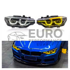 BMW Series 3 F30 F31 F80 2012-2018 LED Xenon Dual Color ( Yellow & White)