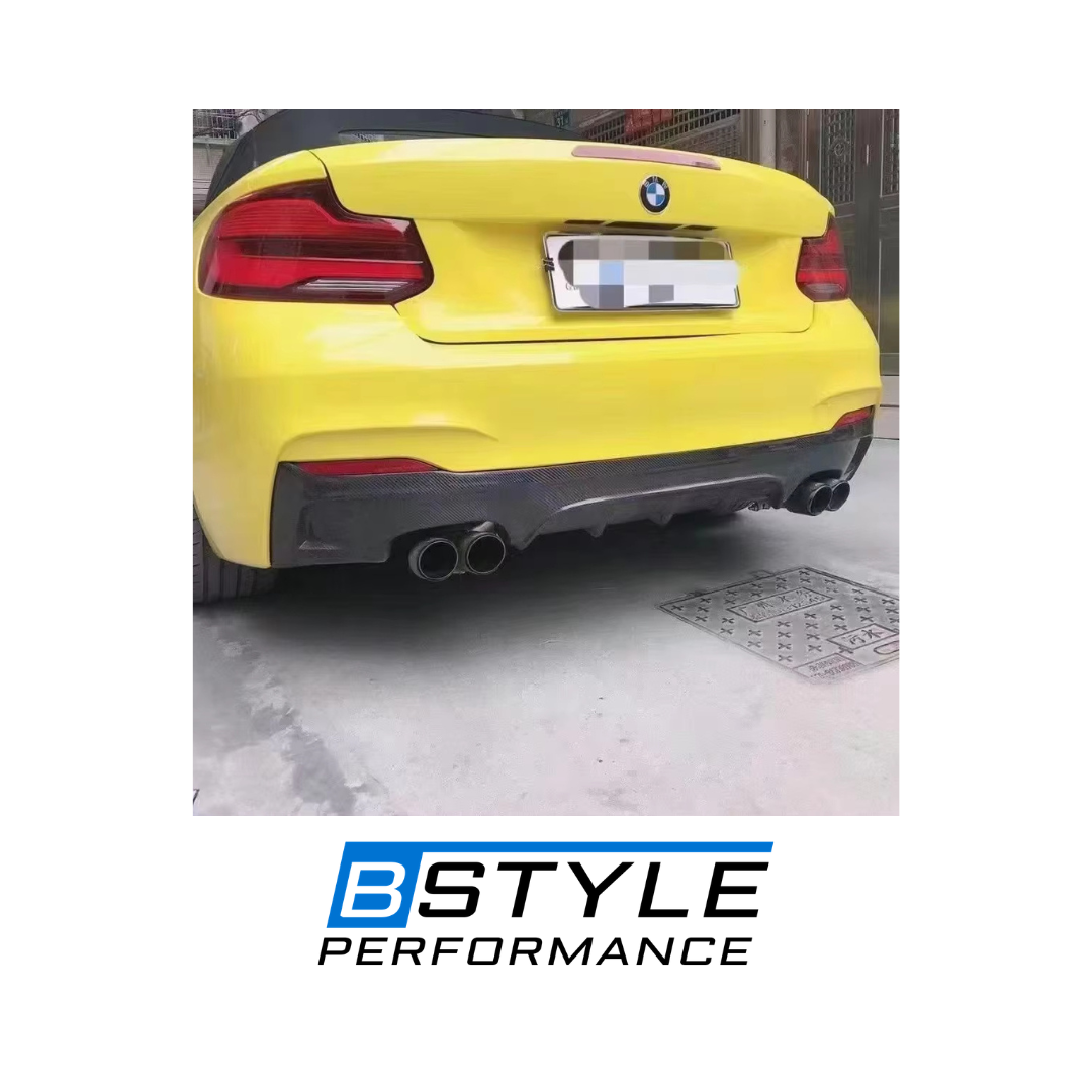 BMW 2 Series F22 MP Type Carbon Fiber Rear Diffuser