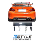 BMW GTS Style Universal Wet Carbon Fiber Rear Trunk Spoiler