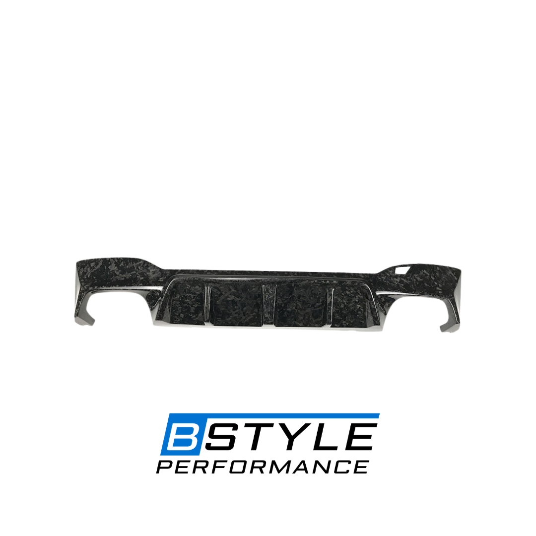 G30 F90 Forged Carbon Fiber Rear Diffuser Lip Splitter Corner Conversion Kit for BMW 5 Series G30 G38 M5 F90 Auto Bumpber Kit