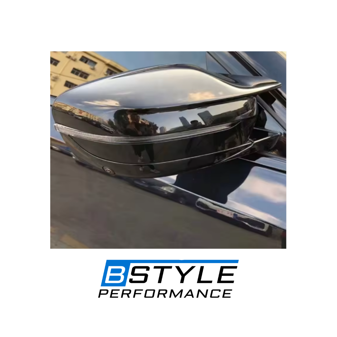 BMW 3 Series G20 G28 M-Style Gloss Black Side Mirror Covers - LHD