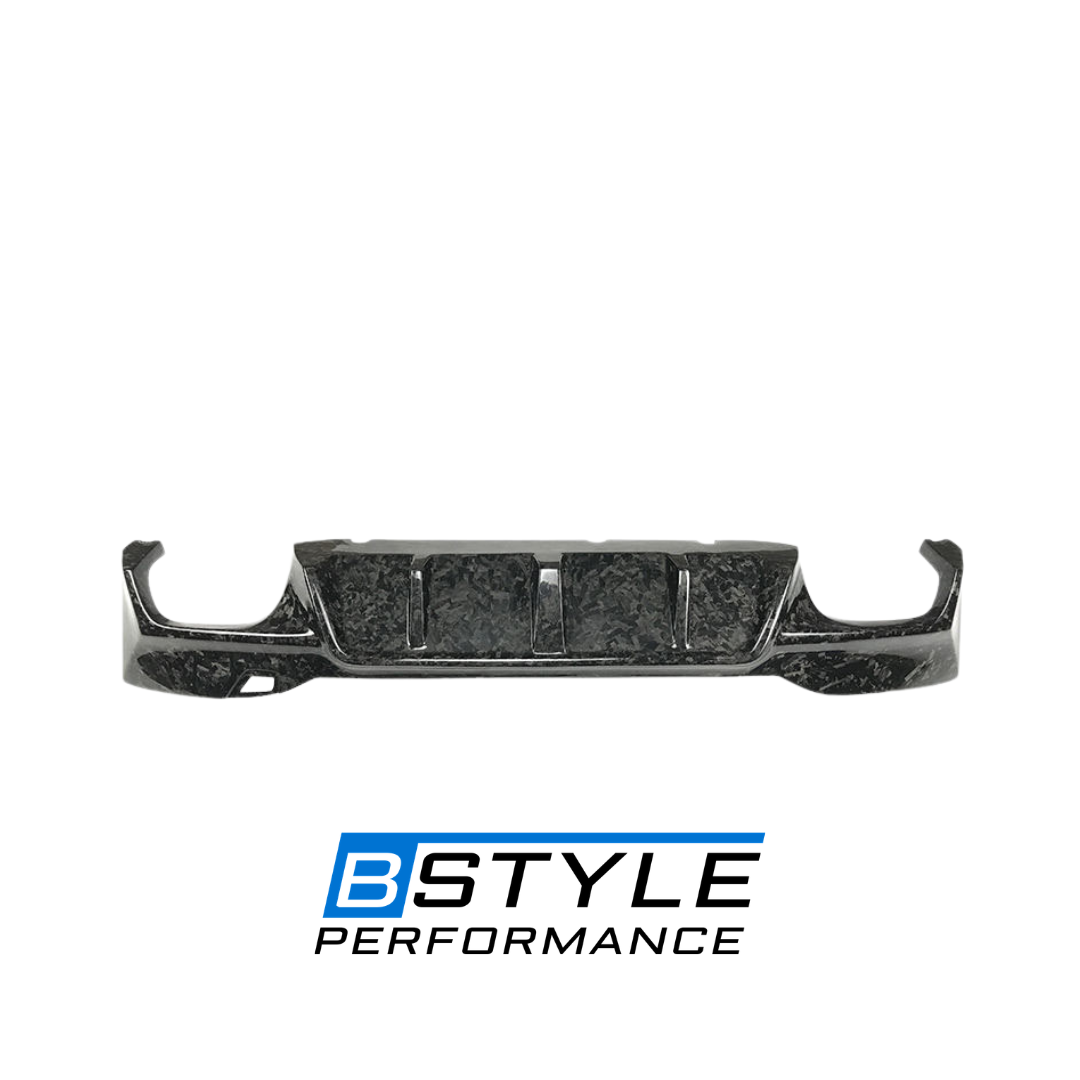 G30 F90 Forged Carbon Fiber Rear Diffuser Lip Splitter Corner Conversion Kit for BMW 5 Series G30 G38 M5 F90 Auto Bumpber Kit