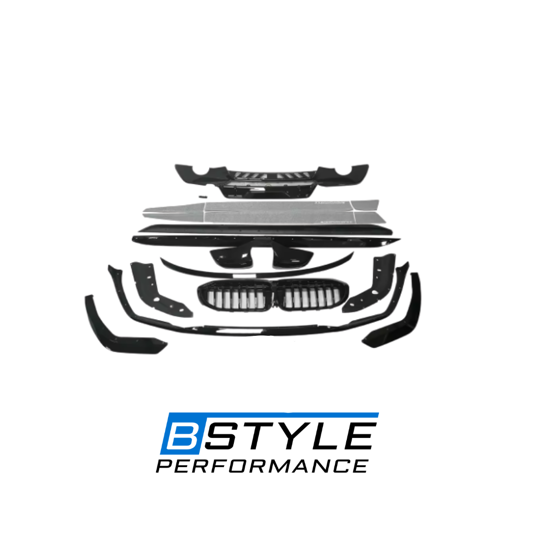 BMW 3 Series G20 G28 MP Style Gloss Black Full Body Kit