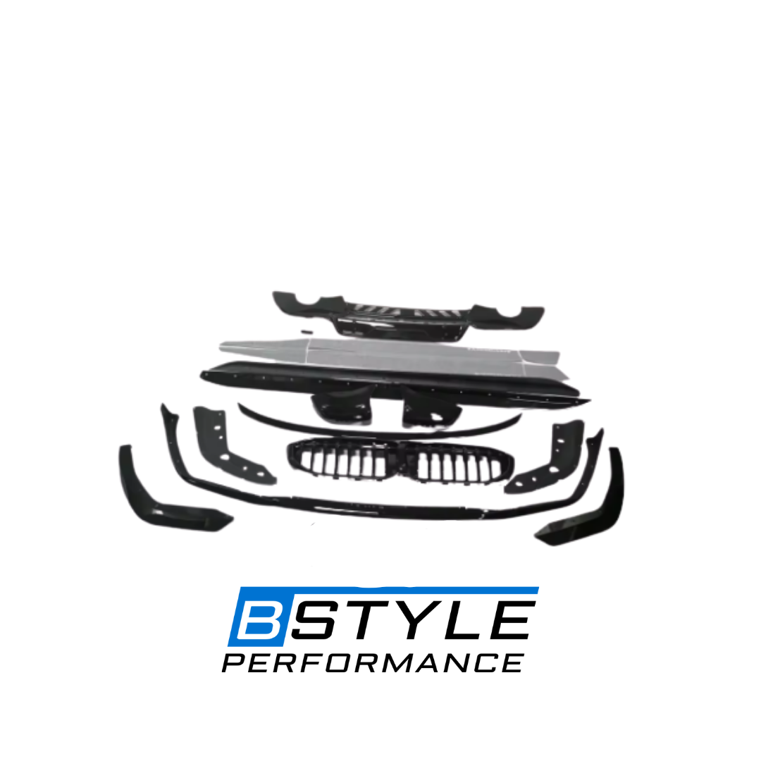 BMW 3 Series G20 G28 MP Style Gloss Black Full Body Kit